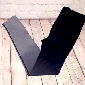 Ombré Wide Ribbed Waist Leggings
